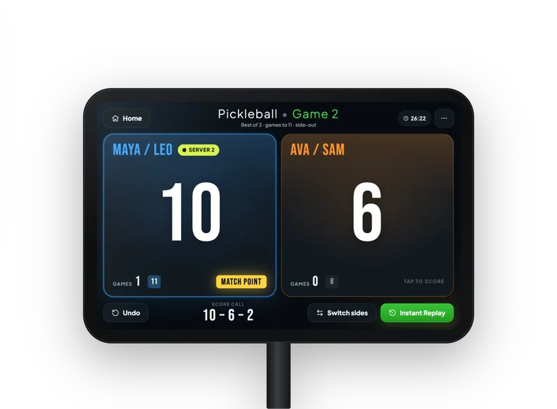 Courtside Tablet